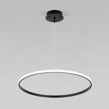 Подвесной светодиодный светильник с пультом управления 90264/1 черный — Multielectrika