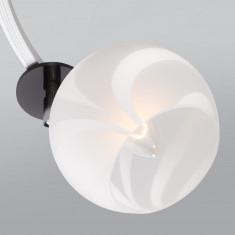 Люстра с поворотными плафонами 9643/3 серебро / белый &mdash; Multielectrika