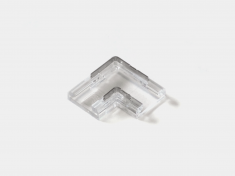Пластиковый L-коннектор для ленты 10мм, CN-10MM-2P-L-SC-H &mdash; Multielectrika