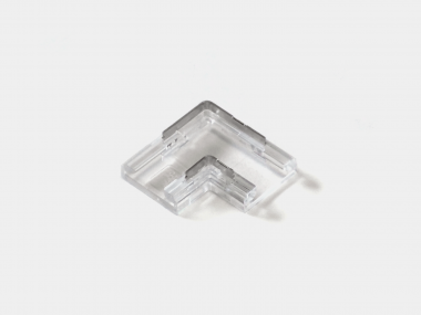 Пластиковый L-коннектор для ленты 10мм, CN-10MM-2P-L-SC-H — Multielectrika