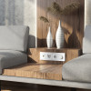 Рамка из стекла на 4 поста Senso белый soft-touch W0043101 фото 3 &mdash; Multielectrika