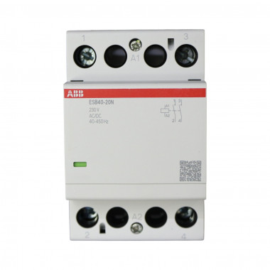 Контактор ESB40-20N-06 модульный (40А АС-1, 2НО), катушка 230В AC/DC 1SAE341111R0620 &mdash; Multielectrika
