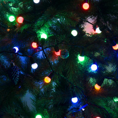 Гирлянда нить мульти с эффектом мерцания 20м IP65 400-104 &mdash; Multielectrika