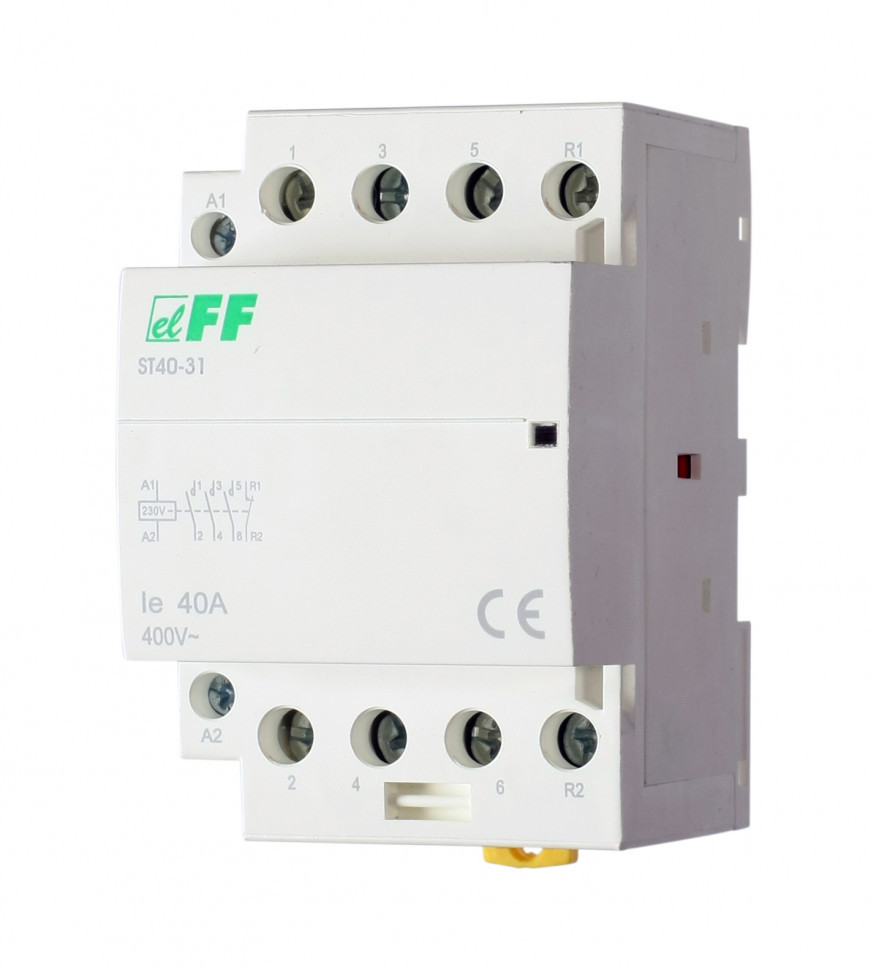 Контактор модульный (Ампер-40 / Волт-230 АС / Контакт-3NO+1NC) ST40-31 фото 1 — Multielectrika