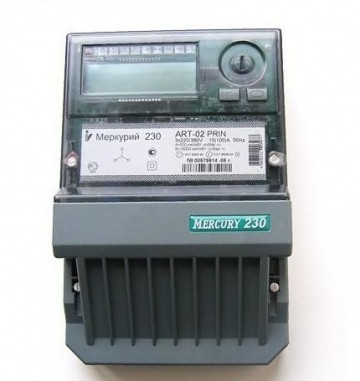 Счетчик электроэнергии Меркурий 230 ART-02 CN — Multielectrika