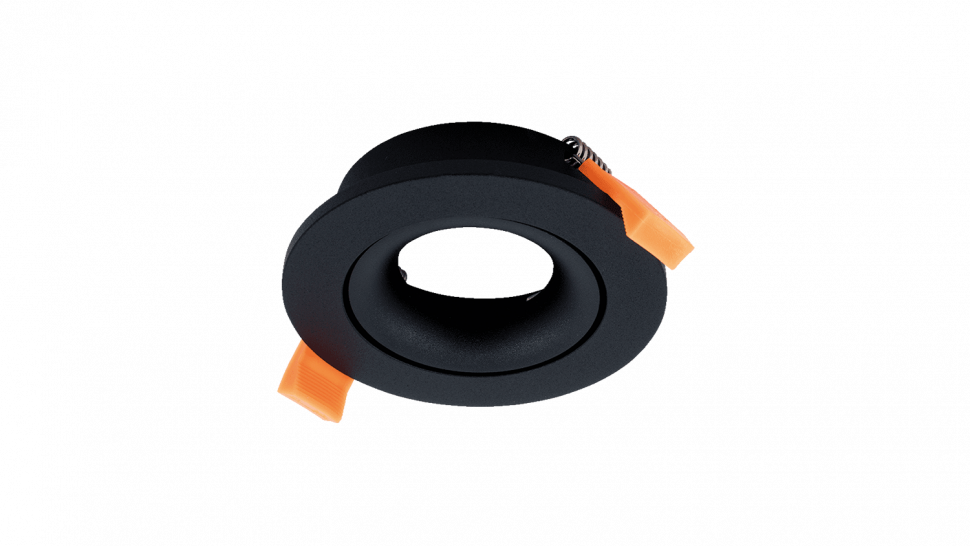 NC1779R-FBK Встраиваемая рамка мат черный MR16  (LINE-R1-FBK) фото 1 — Multielectrika