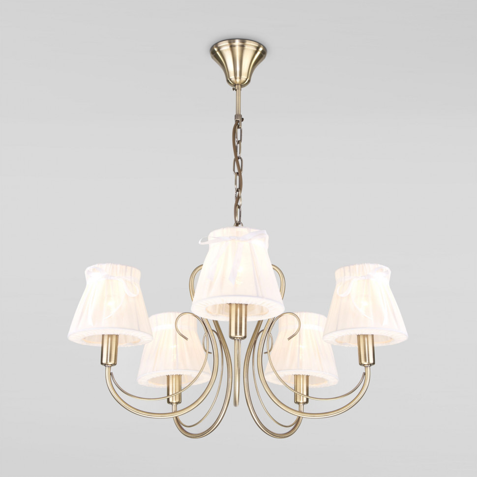 Подвесной светильник 60061/5 античная бронза фото 1 &mdash; Multielectrika