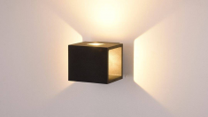LED светильник настенный LW-A0100A-BL-WW Черный 2*5Вт 3000 К &mdash; Multielectrika