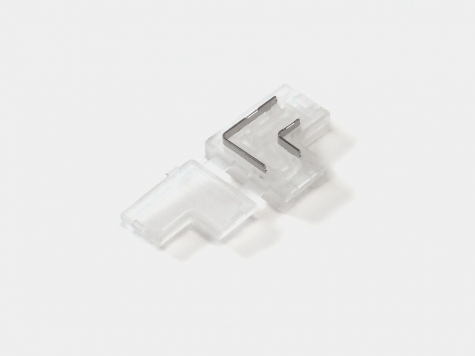 Пластиковый T-коннектор для ленты 8мм, CN-8MM-2P-T-SC-H фото 1 — Multielectrika