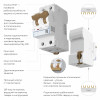 Дифференциальный автомат 1P+N 25 A 30 mА 6 kА C А W922P256 фото 2 &mdash; Multielectrika