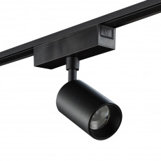 Светильник-спот системы SLIM, 10Вт, 48В, черный, SL-SLIM-SPBL-10-CCT &mdash; Multielectrika