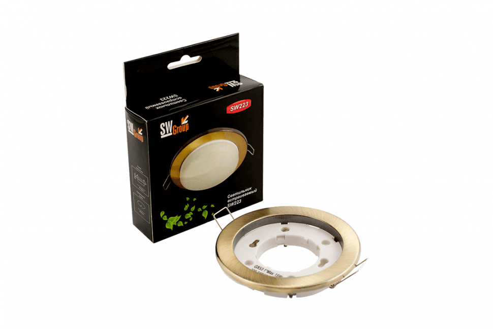 Светильник встраиваемый SWG GX53 002299 фото 1 — Multielectrika