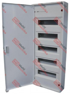 Щит накладной ABB AK660E3 60 модулей, 5 рядов (с винтовыми клеммами N/PE) 2CPX032572R9999, белый &mdash; Multielectrika