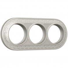 Рамка на 3 поста (жемчужный) WL70-frame-03 &mdash; Multielectrika