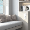 Рамка из стекла на 3 поста Senso белый soft-touch W0033101 фото 3 &mdash; Multielectrika