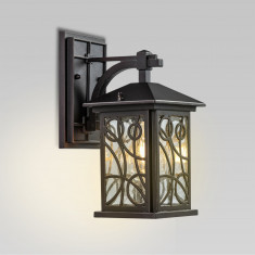 Tira D кофейное золото Настенный уличный светильник IP33 GL 1005D &mdash; Multielectrika