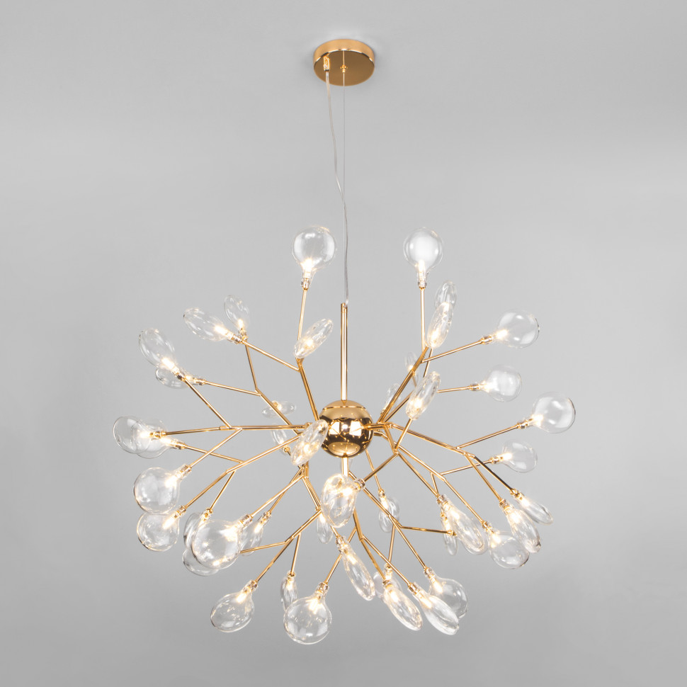 Подвесная люстра со стеклянными плафонами 565 фото 1 — Multielectrika