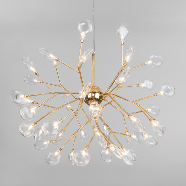 Подвесная люстра со стеклянными плафонами 565 — Multielectrika