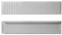 Заглушка ABB на 12 модулей серая ZA3 2CPX062384R9999 &mdash; Multielectrika