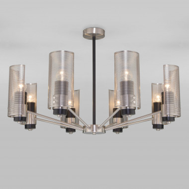 Люстра в стиле лофт 70139/8 никель — Multielectrika