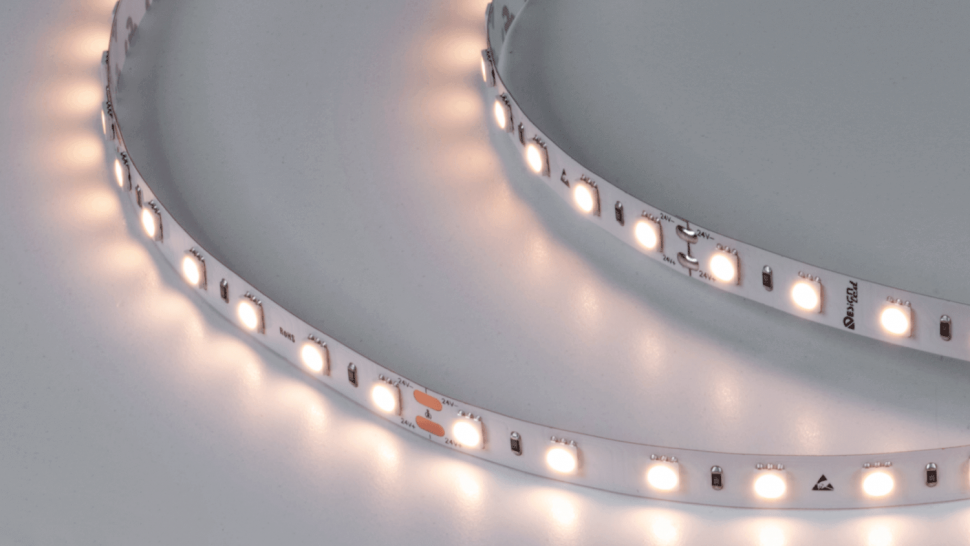 Лента светодиодная DSG 5050 WW 60L-V24-IP33, 2700 K, 300 LED, 14.4W/m, LUX фото 1 &mdash; Multielectrika