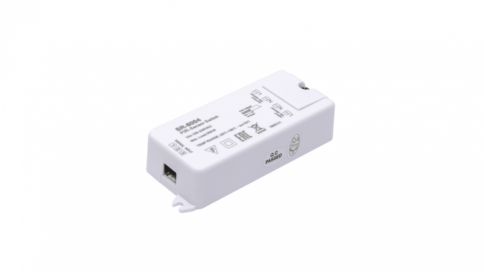 SR-8004 PIR Motion, ИК-датчик движения. Зона до 3м. 220В фото 1 — Multielectrika