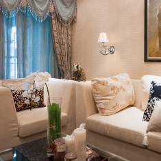 Бра в классическом стиле с абажуром 60069/1 серебро &mdash; Multielectrika