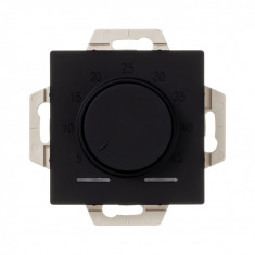 Термостат электронный Systeme Electric AtlasDesign для теплого пола с датчиком, 10A, механизм, карбон &mdash; Multielectrika