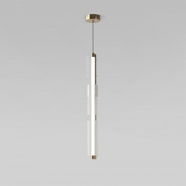 Светодиодный подвесной светильник с регулировкой цветовой температуры 2700/3000/4200 К 304071 LED латунь — Multielectrika