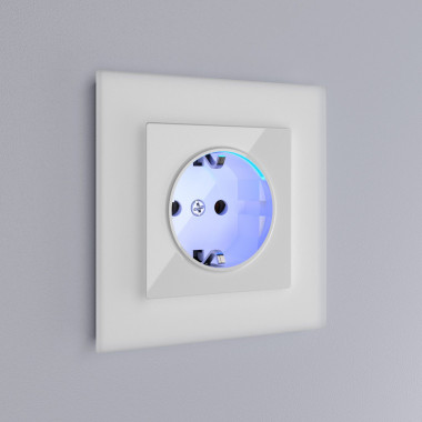 Рамка из стекла на 1 пост Favorit белый матовый W0011105 — Multielectrika