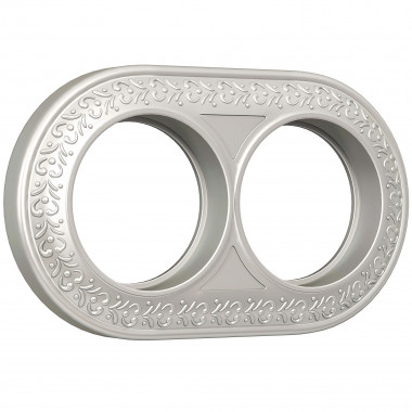 Рамка на 2 поста (жемчужный) WL70-frame-02 — Multielectrika