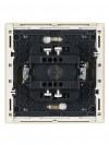 IEK FORTE&PIANO Выключатель 1-клавишный 10А FP401 ваниль, FP-V10-0-10-1-K10 фото 3 &mdash; Multielectrika