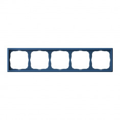 Рамка на 5 постов Systeme Electric ArtGallery универсальная, аквамарин &mdash; Multielectrika