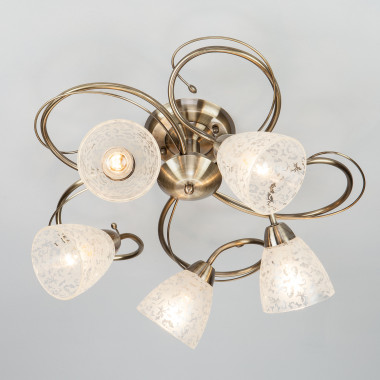 Потолочный светильник 30130/5 античная бронза — Multielectrika