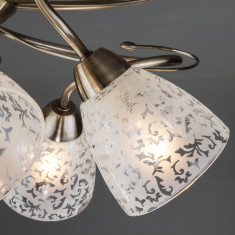 Потолочный светильник 30130/5 античная бронза &mdash; Multielectrika