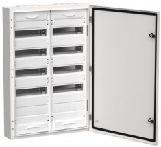 Корпус металлический IEK TITAN 5 ЩРн-120 (2х60) 835х570х140мм IP54 белый (одна дверь) &mdash; Multielectrika