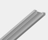 Профиль-держатель для установки шины SLIM в натяжной потолок, 2,5 м, AD-SLIM-2,5M