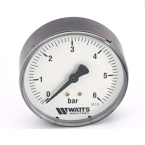 Манометр 1/4" аксиальный 50мм (0-6 бар) F+R100(MDA) 50 Watts фото 1 &mdash; Multielectrika