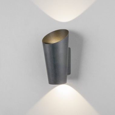 Уличный настенный светодиодный светильник Tronc IP54 1539 TECHNO LED серый — Multielectrika