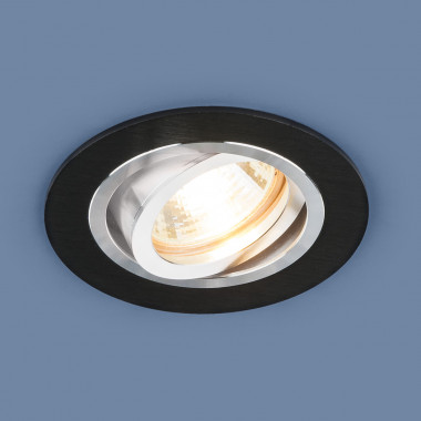 Алюминиевый точечный светильник 1061/1 MR16 BK черный — Multielectrika