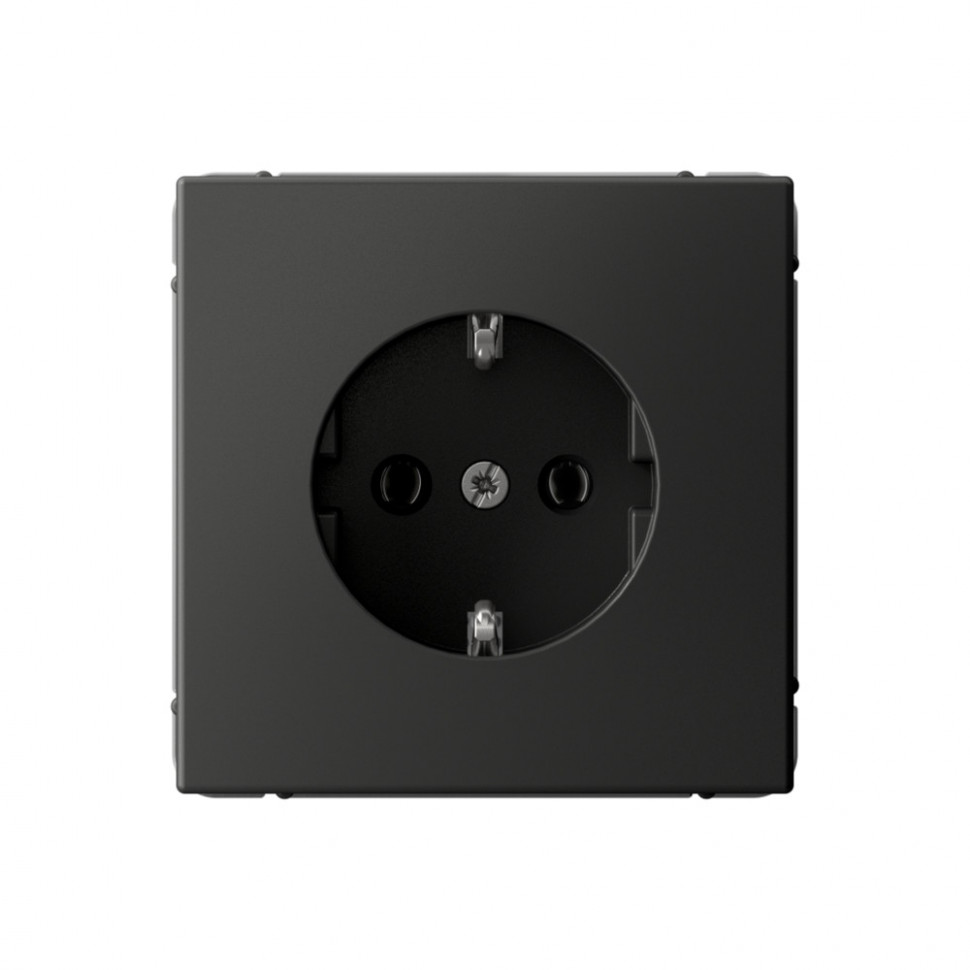 Розетка силовая Systeme Electric ArtGallery 16А, базальт фото 1 — Multielectrika