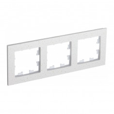 Рамка Schneider Electric Atlas Design Nature на 3 поста, крем роял &mdash; Multielectrika