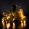 Гирлянда нить "Роса" теплый белый на батарейках 3 м IP20 400-006 фото 5 — Multielectrika