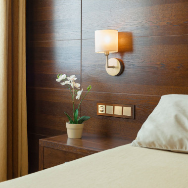 Рамка на 4 поста (коричневый алюминий) W0041714 — Multielectrika