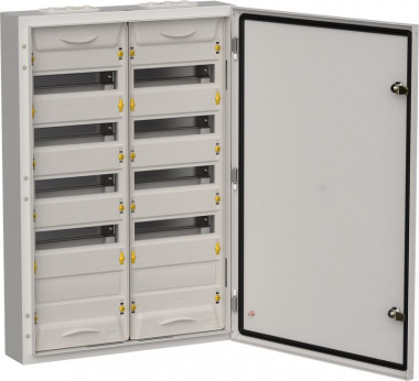 Корпус металлический IEK TITAN 5 ЩРн-120 (2х60) 835х570х140мм IP54 серый (одна дверь) — Multielectrika