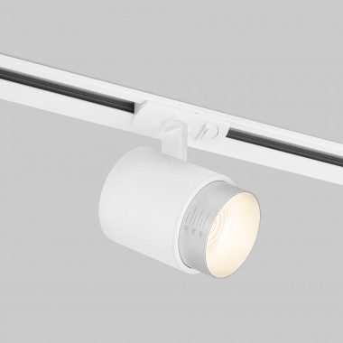Трековый светодиодный светильник для однофазного шинопровода Cors белый/серебро 10 Вт 4200K 85513/01 — Multielectrika