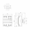 Устройство защитного отключения (УЗО) 3P+N 25 A 30 mА АС 6 kА W914P256 фото 3 &mdash; Multielectrika
