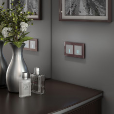 Рамка на 2 поста (мокко) W0021118 &mdash; Multielectrika