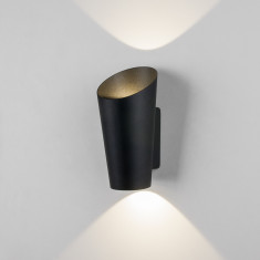 Уличный настенный светодиодный светильник Tronc IP54 1539 TECHNO LED черный &mdash; Multielectrika