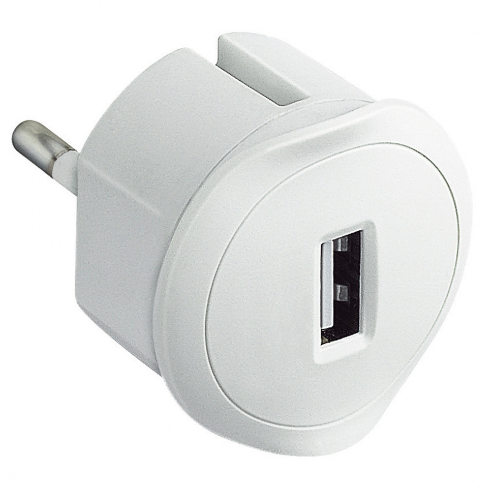 Розетка USB для зарядки 1.5А Legrand бел. 050680 фото 1 — Multielectrika